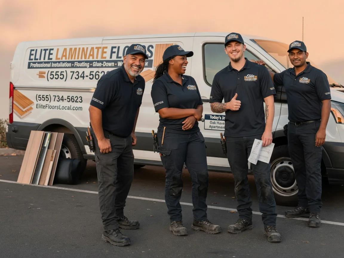 Laminate flooring installation company in Midland, OH